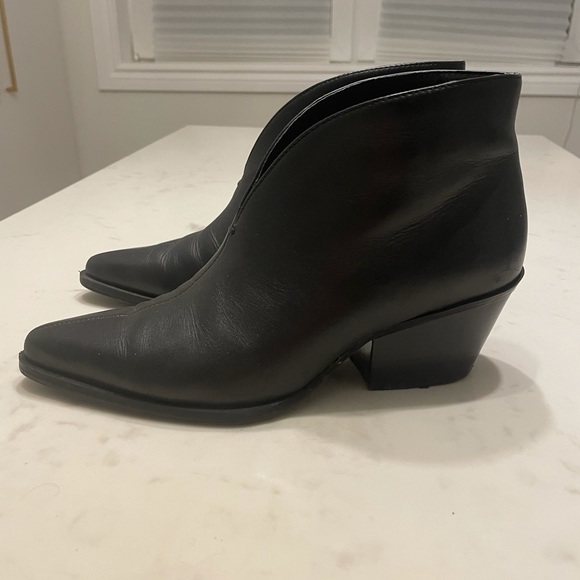 Zara Leather Booties - Picture 1 of 5